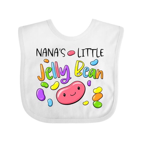 Inktastic Nana's Little Jellybean Cute Easter Candy Boys or Girls Baby Bib