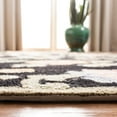 thumbnail image 5 of Safavieh Chelsea Georgiana Bordered Wool Area Rug, Black, 9' x 12', 5 of 12