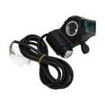 thumbnail image 3 of Electric Controller And Thumb Throttle, 1000W Aluminum Alloy Shell Undervoltage Protection Stable Speed Electric Bike Brush Controller 36V  For Tricycles, 3 of 8