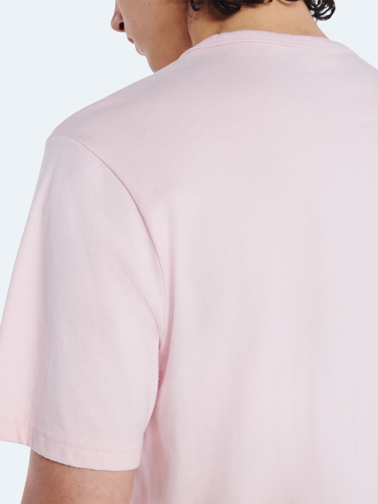 Free Assembly Men’s Everyday Cotton Tee with Short Sleeves, Sizes S-3XL