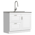 thumbnail image 5 of Simpli Home Darwin All-In-One 46-inch Laundry Utility Sink and Cabinet, 5 of 16