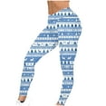 thumbnail image 6 of YOIAVAIOY Womens Novelty Print Leggings High Waisted Stretch Casual Yoga Pants Christmas Holiday Tights Xmas Gifts for Her Multicolor XL, 6 of 6