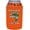 Orange, variant on Women Want Me, Fish Fear Me Funny Full Bottom Can Coolie (Black)