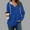 Blue, variant on Women's Sequin Hooded Sweatshirts Fashion Long Sleeve Tops Adjustable Drawstring Hood with Contrast Lining Parties Blouses(Yellow,2XL)