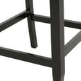thumbnail image 6 of Noble House Maurice Wingback Counter Stool, Set of 2, Teal, Dark Brown, 6 of 9