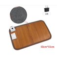 thumbnail image 3 of Foot Warmer, Foot Heating Mat, Foot Warmer, MEIRRAI Electric Heating Pad Waterproof Thermal Treatments Home Office Mat Foot Switch 50X 30cm, 3 of 5