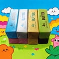thumbnail image 3 of 1pc Slow Rising Squishing Butter Stick, Giant Butter Squishy Squeeze Toys, Realistic Food Squishies Fidget Toys for Decompression Anxiety Relaxation (Light pink), 3 of 9