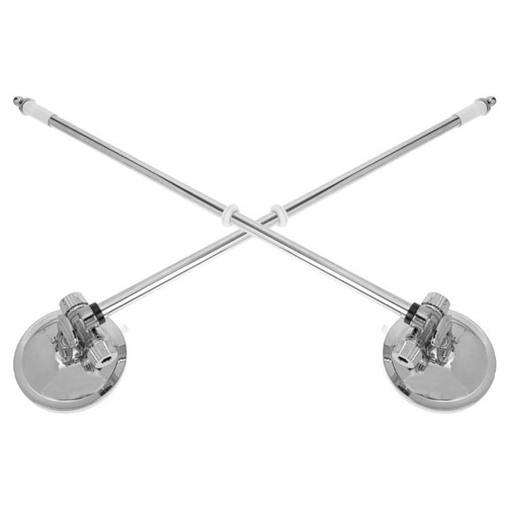 Hemoton 2pcsSuction Cup Flagpole Stand Car Mounted Flagpole Base Car Mount Flag Suction Cup Base for Car RV Truck Convenient Flagpole Mount