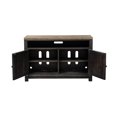 thumbnail image 2 of Heatherbrook Black 46 Inch TV Console, 2 of 5