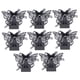 thumbnail image 3 of 8 bolsas de dulces, cajas de regalo elegantes con forma de mariposa, cajas de regalo Negro, 3 of 7