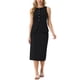 thumbnail image 1 of Conjunto de falda de 2 piezas de verano para mujer, conjunto de trabajo empresarial, chaleco sin mangas con botones y falda lápiz XL negra, 1 of 6