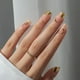 thumbnail image 2 of Set de uñas BtartBox Short Square Gold Winter 30 de Press On Nails, 2 of 7