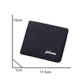 thumbnail image 2 of For Male Coin Purse Letter Credit Card Thin Solid Color Canvas Korean Purse Card Holder Men Wallets GREY, 2 of 8