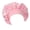 Pink, variant on Toptie Satin Silky Sleep Bonnet Cap with Premium Wide Elastic Band Headwrap for Natural Curly Hair-Dark Purple