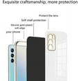 thumbnail image 6 of Compatible with Oppo A16 Case Silicone Shockproof Oppo A16 Phone Case Anti-Scratch Ultra Thin Plating TPU Cases (Oppo A16, White), 6 of 13
