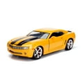 thumbnail image 5 of Jada Toys Transformers 1:24 Bumblebee 2006 Chevrolet Camaro Concept Die-Cast Car with Robot on Chassis, 5 of 11