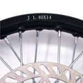 thumbnail image 4 of Applies to 1.40-14 Inch Front Aluminum Alloy Wheel Rim with 190MM Brake Disc Plate Rotor 32 Spoke Dirt Pit Bike Off-Road Motorcycle, 4 of 5
