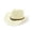 Light Yellow, variant on AWZXDE Unisex Summer Western Cowboy Hat Shapeable Straw Hollowed Out Sun Hat Men Women Style Beige