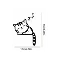 thumbnail image 5 of 4 Uds pegatina de pared de gato interruptor de luz pegatina decorativa habitación de bebé arte de pared habitación de niños, 5 of 5