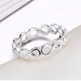 thumbnail image 5 of Jewelry - Simple Infinity Ring - Gift for Her - Sterling Silver, 5 of 5