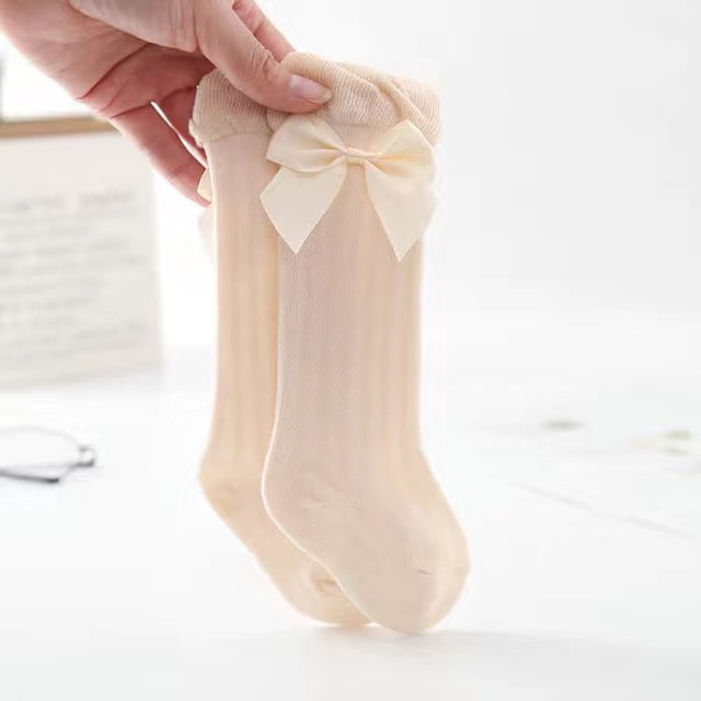 Calcetines de malla El Mercado de Encantos para bebé con lazo de princesa