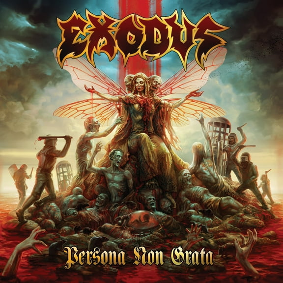 Exodus - Persona Non Grata - Clear Gold Black Turquoise Splatter - Music & Performance - Vinyl