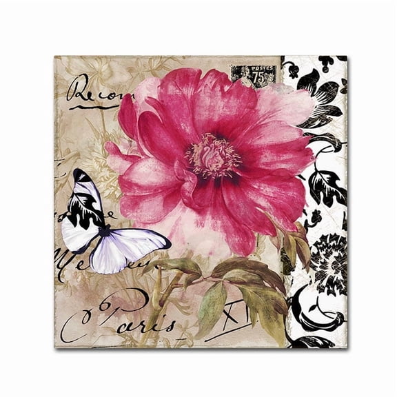 Trademark Fine Art "Le Pink" Canvas Art by Color Bakery