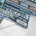 thumbnail image 4 of LHSHID Personalized Name Blanket Custom Love Letter to My Daughter from Dad Mom Never Forget That I Love You Gift Throw Blanket, 4 of 5