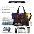 thumbnail image 5 of Lsque Five Nights At Freddy'S Pattern Hand Travel Bag – Lightweight & Durable Oxford Luggage, Water-Repellent Carry-On with Multiple Compartments & Adjustable Strap, 5 of 8
