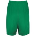 thumbnail image 2 of Augusta AG1844 9-inch Modified Mesh Shorts-Kelly-4X, 2 of 5