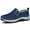 Navy, variant on CNA.TROP Men's Slip on Casual Shoes Lightweight Breathable Anti-Slip Walking Shoes, Outdoor Hiking Shoes
