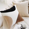 thumbnail image 5 of EcoNesxp Textured Mid-Century Modern Pillowcase Aesthetic Abstract Geometric Pillowcase Bohemian Style Pillowcase 18x18 Textured Mid-Century Modern Pillowcase Aesthetic Abstract Geometric Pillowcase, 5 of 5