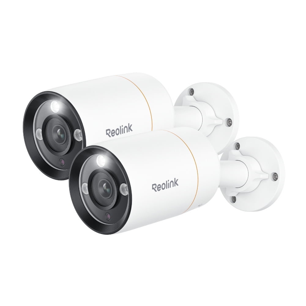 Reolink 12MP PoE Security Camera, 2-Pack, Color Night Vision, Smart Detection, RLC-1212A