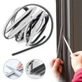 thumbnail image 4 of 10M Brush Strip Self Adhesive Door Sealing Strip Windproof Dust Sound Insulation, 4 of 4