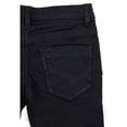 thumbnail image 4 of CULTURA AZURE  Little Boy's Saddle Stitch Stretch Jeans, Jet Black, 6, 4 of 6