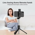 thumbnail image 4 of Black Alloy Bluetooth Selfie Stick Tripod Wireless Rotating 360° Remote For Mobile Phone Accessory, 4 of 12