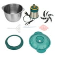 thumbnail image 2 of 500W Electric Food Processor 5L Stainless Steel Large Capacity Multifunctional with Easy Cleaning for Home Kitchen, 2 of 7