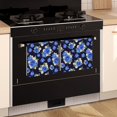 thumbnail image 3 of 2 Pcs Pioneer Flower Floral Print Pattern Kitchen Towels, Funny Microfiber Dish Towel Set, 18" X 26" Tea Towels, 3 of 6