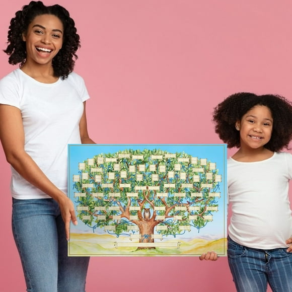 TopLLC Family Tree Diagram Handwritten To In Family Canvas on Clearance