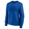 thumbnail image 2 of Women's Fanatics Royal Florida Gators Supersoft Flow Fleece Pullover Sweatshirt, 2 of 5