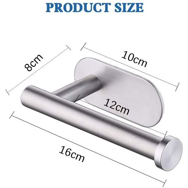 Portarrollos Autoadhesivo 3M liwang Acero Inoxidable Fuerte Adherencia Impermeable