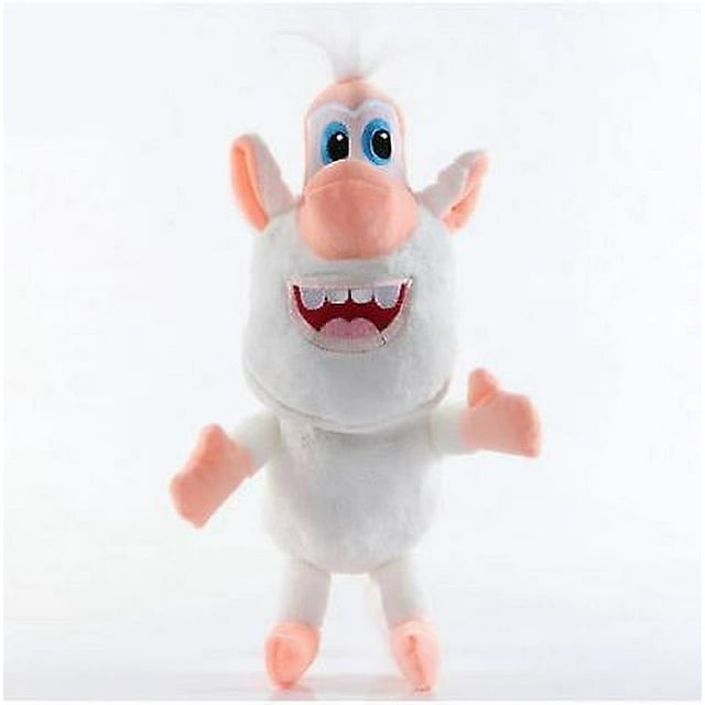 Muñeca de peluche con forma de marioneta Booba-buba, cerdo blanco, 15 cm, 25 cm, 38 cm