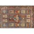 thumbnail image 1 of Ahgly Company Indoor Rectangle Traditional Brown Red Animal Area Rugs, 4' x 6', 1 of 6