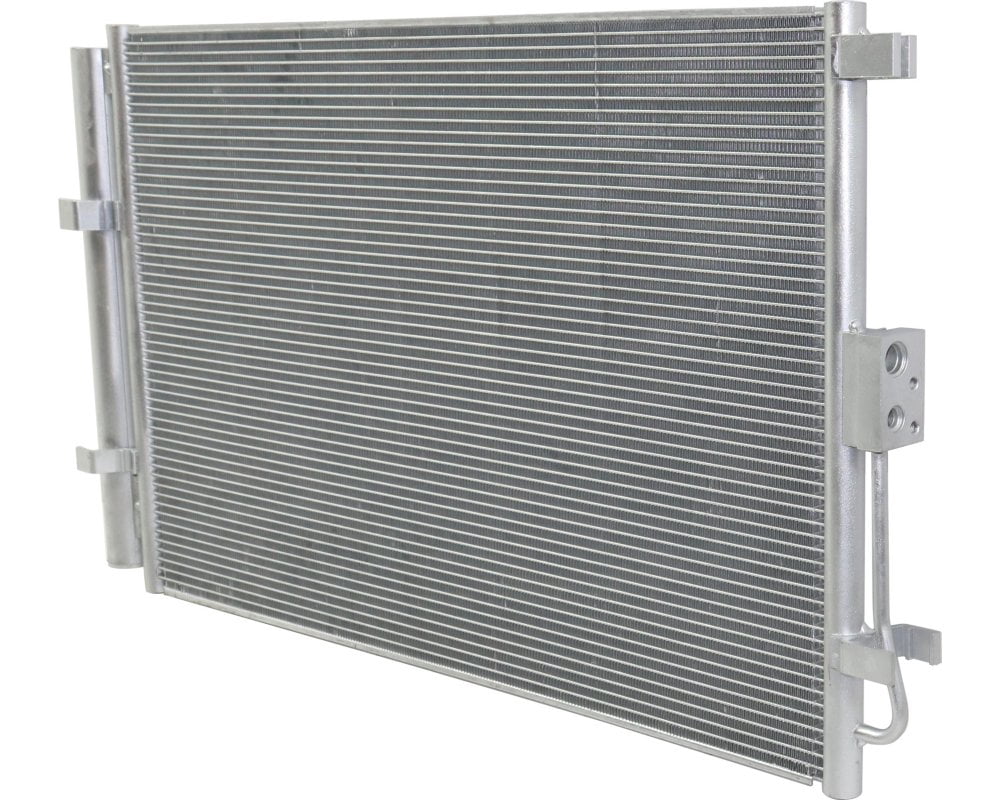 Kool Vue Air Conditioner Condenser Compatible with 2012 - 2013 Kia Soul Aluminum Core