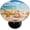 C:beach Theme, variant on Pardick Teal Flower Round Fitted Tablecloth Mandala Floral Round Table Cover with Elastic Waterproof Wipeable Circle Outdoor Table Cloths for Party Patio Kitchen Decor Fit 52" Tables Pad
