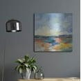 thumbnail image 6 of Luxe Metal Art 'Del Mar Lagoon 1'  by Silvia Vassileva Metal Wall Art, 24" x 24", 6 of 8