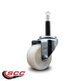 thumbnail image 2 of 3 Inch Nylon Wheel Swivel 3/4 Inch Expanding Stem Caster SCC, 2 of 2