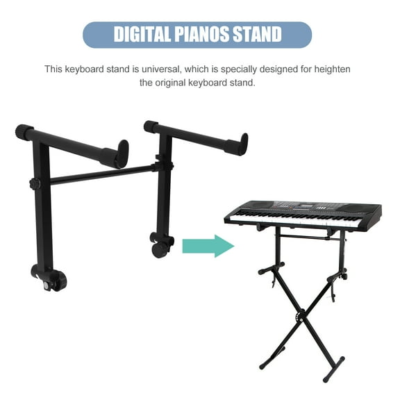 Raindrops 1Set Piano Keyboard Rack with Removable Storage for Musicians and Performers