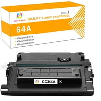 Toner H-Party 1-Pack Compatible Toner Cartridge for HP 64A CC364A LaserJet P4014 P4015n P4015x P4515n P4515x Laser Printer Ink (Black)