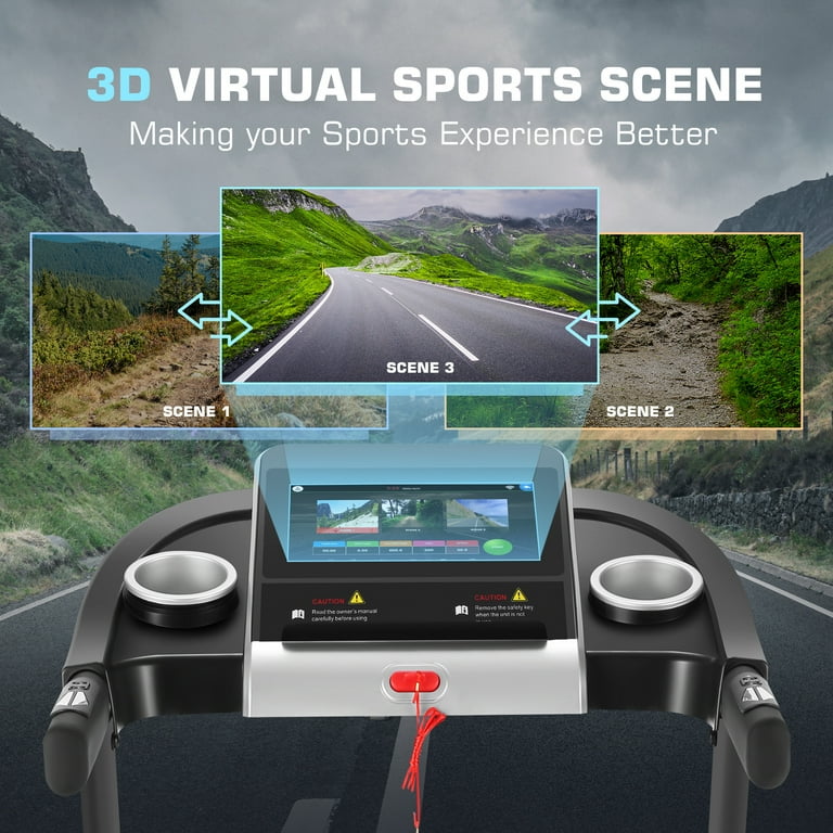 ハシモトテッパンL/M ＋すぴっとって　didon SIMPFREE Treadmill with Touchscreen, APP and 36 Programs